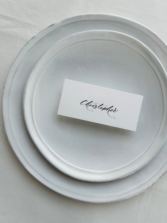 Flat Sheet Place Card