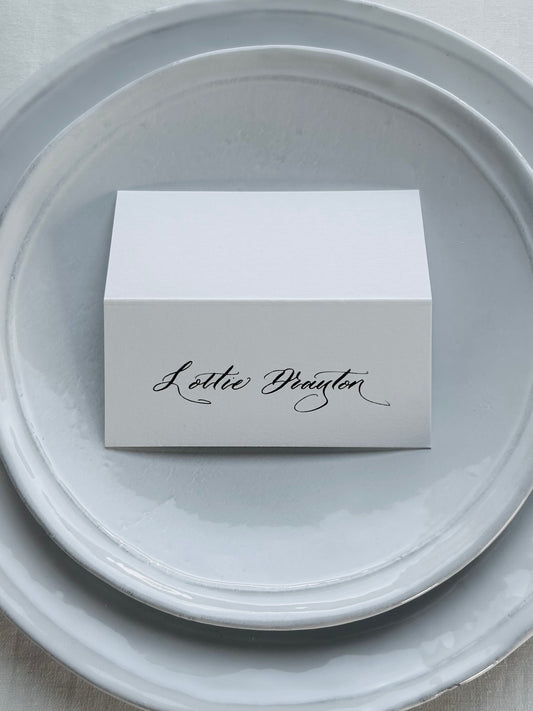 Tent Place Card